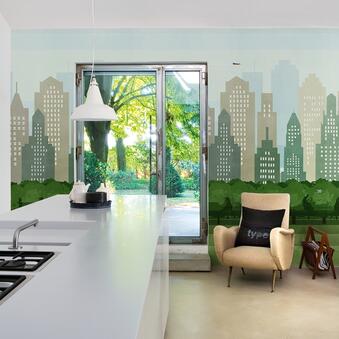 Арт тапет Think Tank 13 - Central park