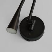 Snake Wall Lamp - Burned Black