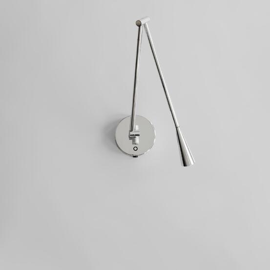 Snake Wall Lamp - Chrome