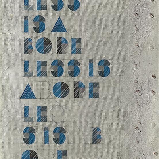 Арт тапет life 17 - Less is a bore