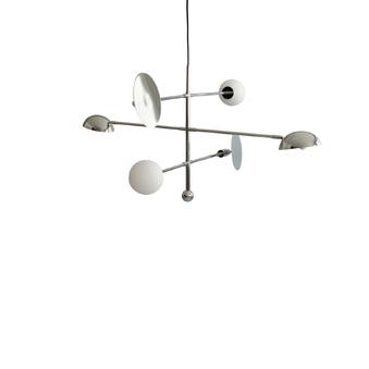 Sahn Chandelier - Chrome