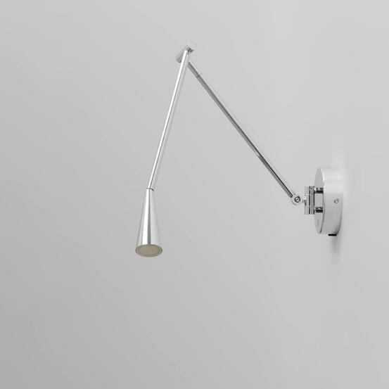 Snake Wall Lamp - Chrome