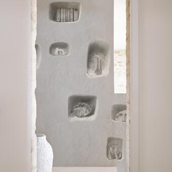 Арт Тапет Cave Library