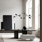 Drop Chandelier Bronze 