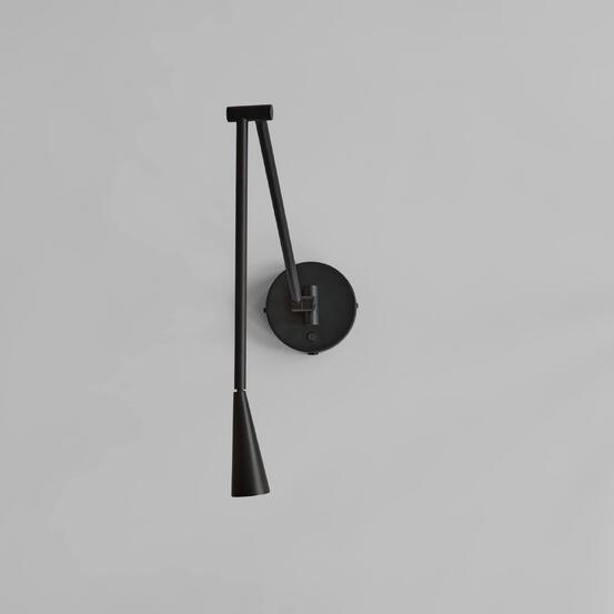 Snake Wall Lamp - Burned Black