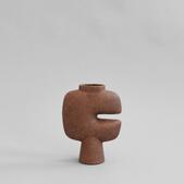 Tribal Vase Medio – Terracotta