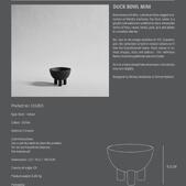 Duck Bowl Mini – Coffee