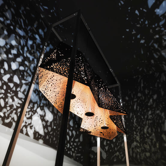 Riddled Light