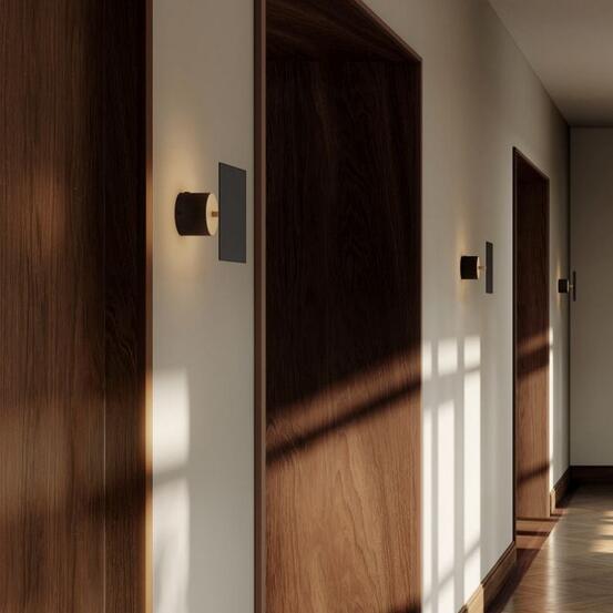 Chameleon Wall Lamp - Burned Black