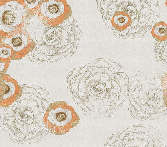 Арт тапет Custom - Fall flowers