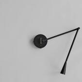 Snake Wall Lamp - Burned Black