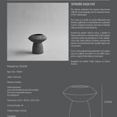 Sphere Fat - Dark Gray