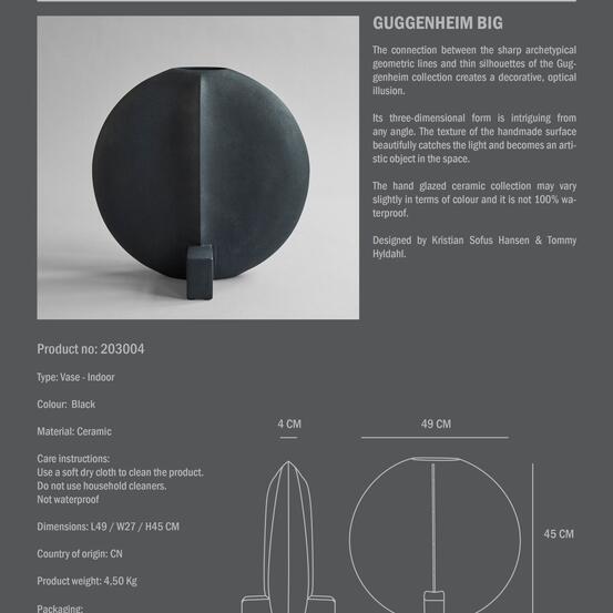 Guggenheim Big - Black
