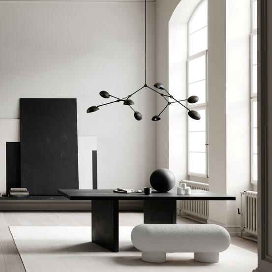 Drop Chandelier Bronze 